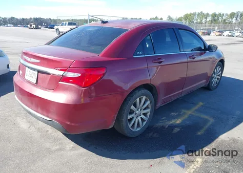 2013 Chrysler 200 Touring from USA, damaged, VIN 1C3CCBBB9DN508852